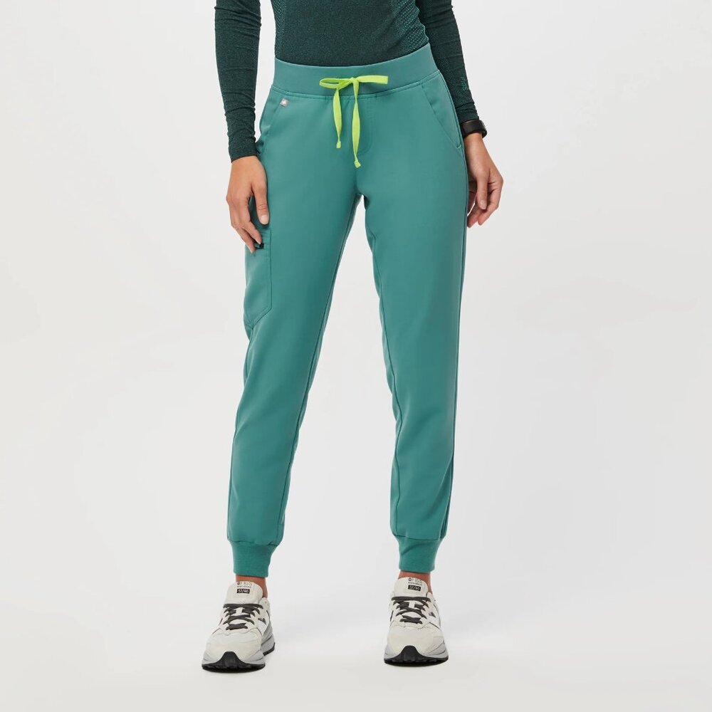 Figs Marine (Cactus) Zamora Scrub Pants Size SP - Excellent Condition